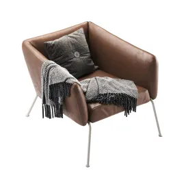 Nikos low armchair
